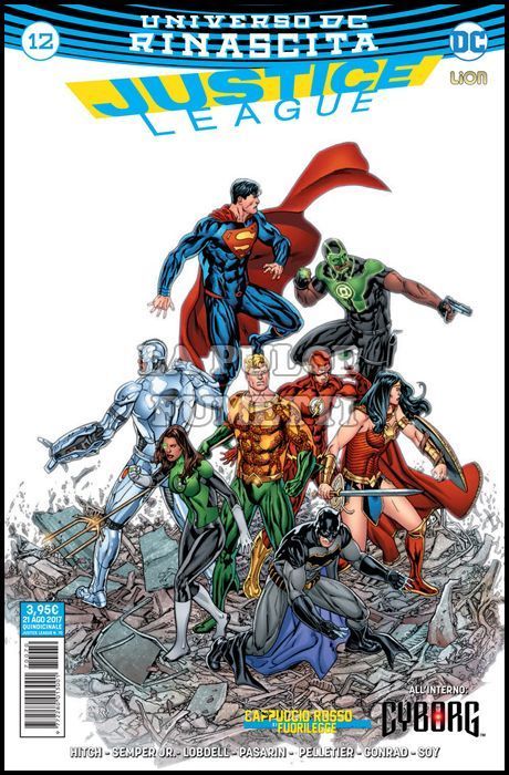 JUSTICE LEAGUE #    70 - JUSTICE LEAGUE 12 - RINASCITA